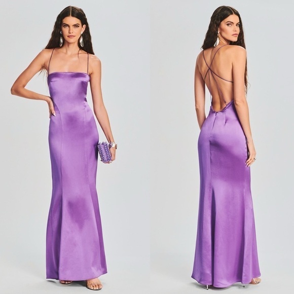 Retrofete Dresses & Skirts - RETROFETE Lucinda Dress In Orchid Purple
